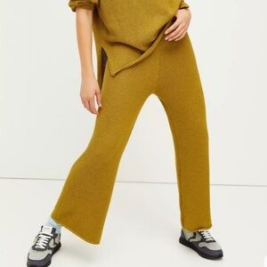Free People Beach Hailee Knit Sweater Set Pants